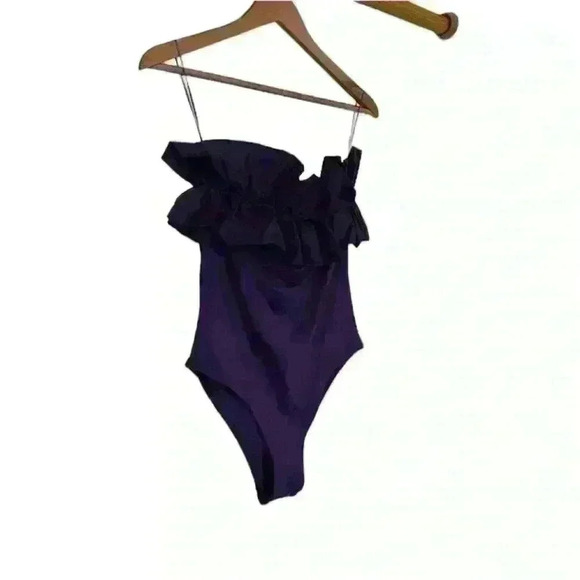 NWT Zara Ruffle Swimsuit- Sold Out Everywhere 💜 - Picture 7 of 9